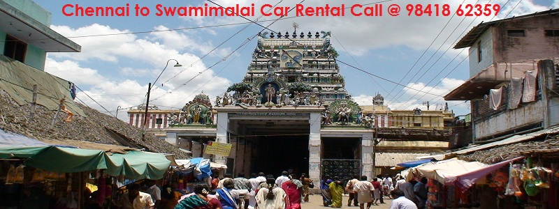 Chennai to Swamimalai Car Rental