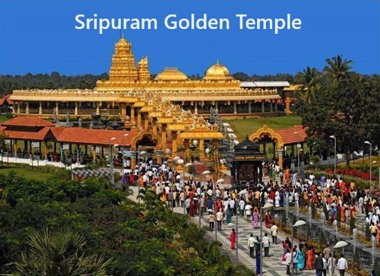 Chennai to Vellore Sripuram Golden Temple Tour